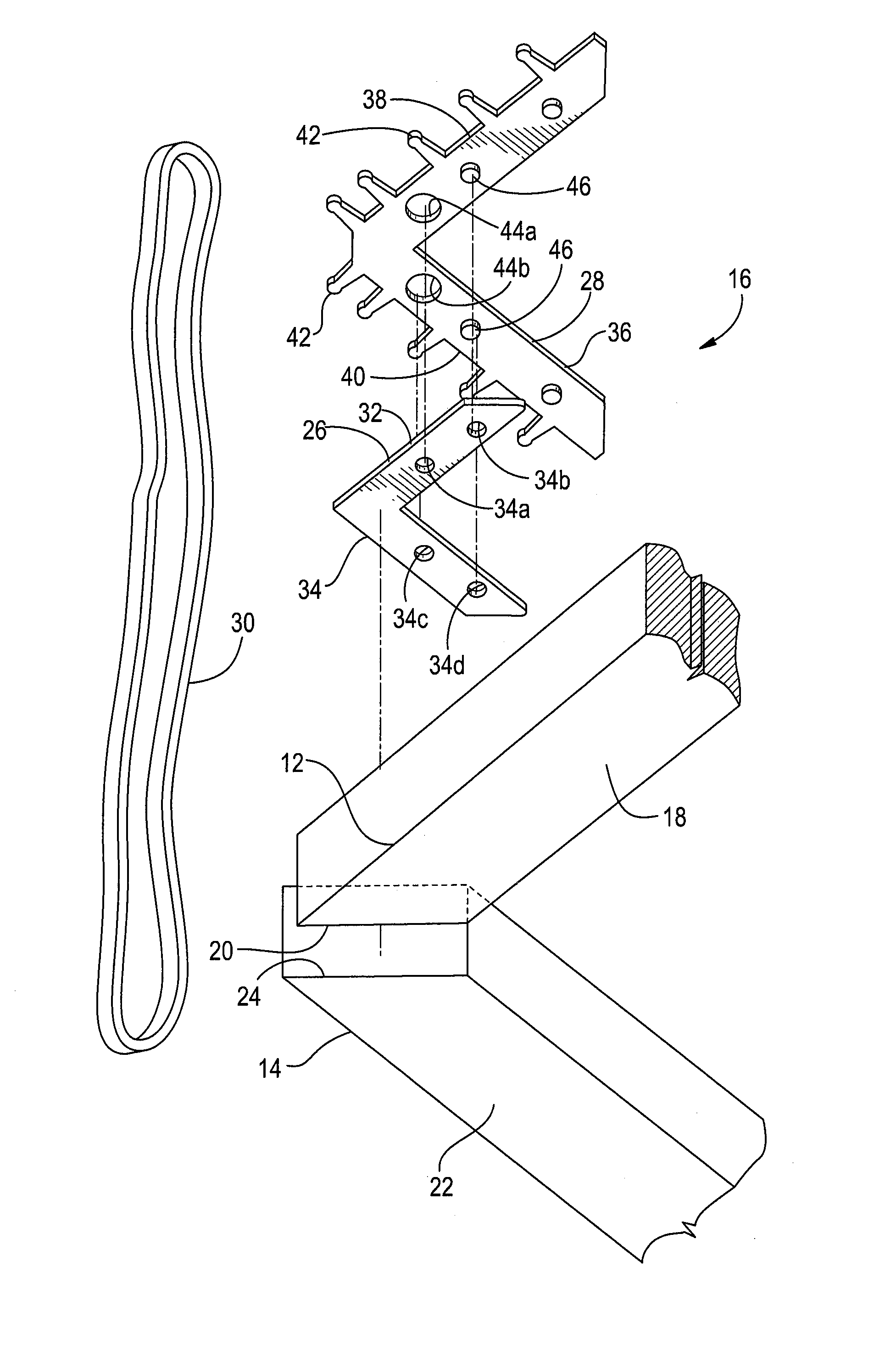 Apparatus and method for clamping mitered corners