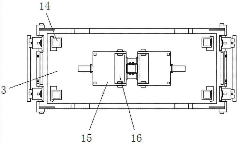 Physical experiment equipment placement device