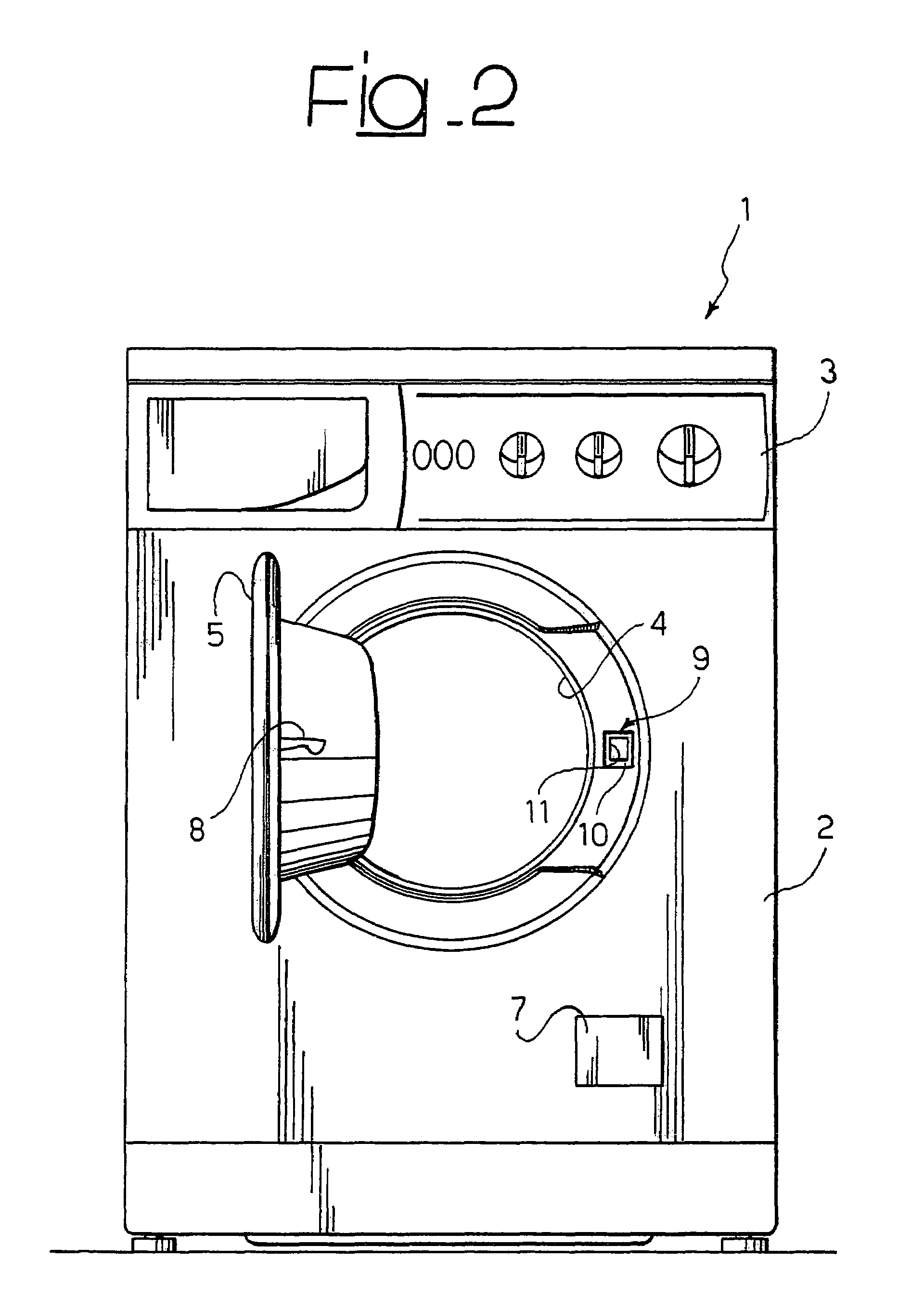 Household appliance, namely a machine for washing and/or drying laundry, with a door block/release device that can be actuated electrically