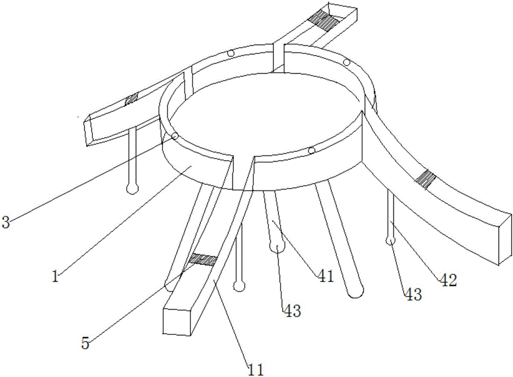 Rainwater monitoring device arranged on roof