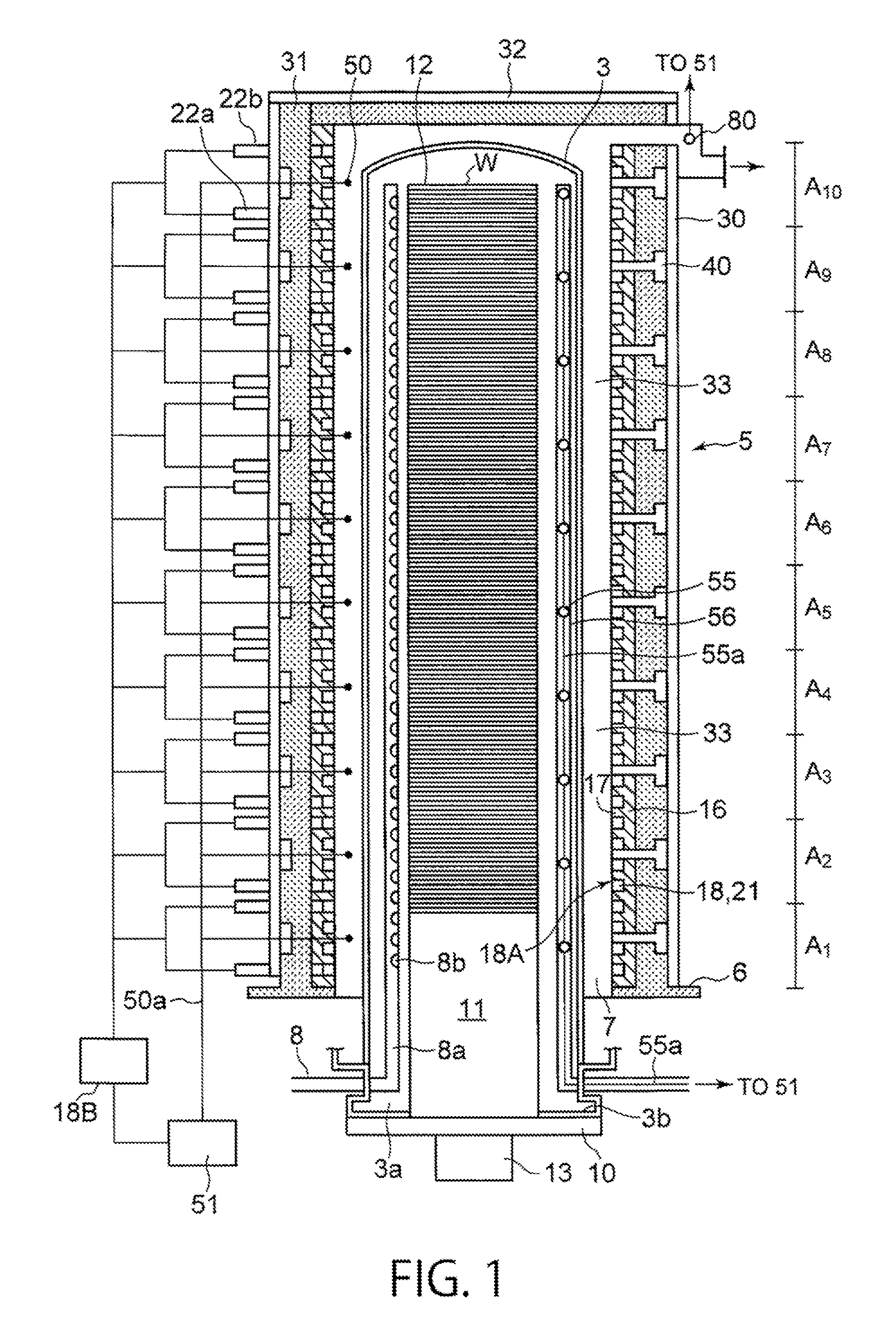 Thermal processing apparatus and method of controlling the same