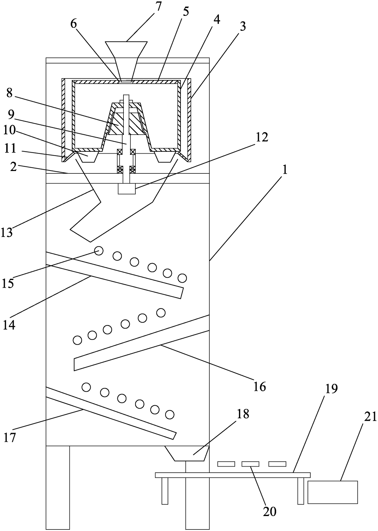 Plastic processing device