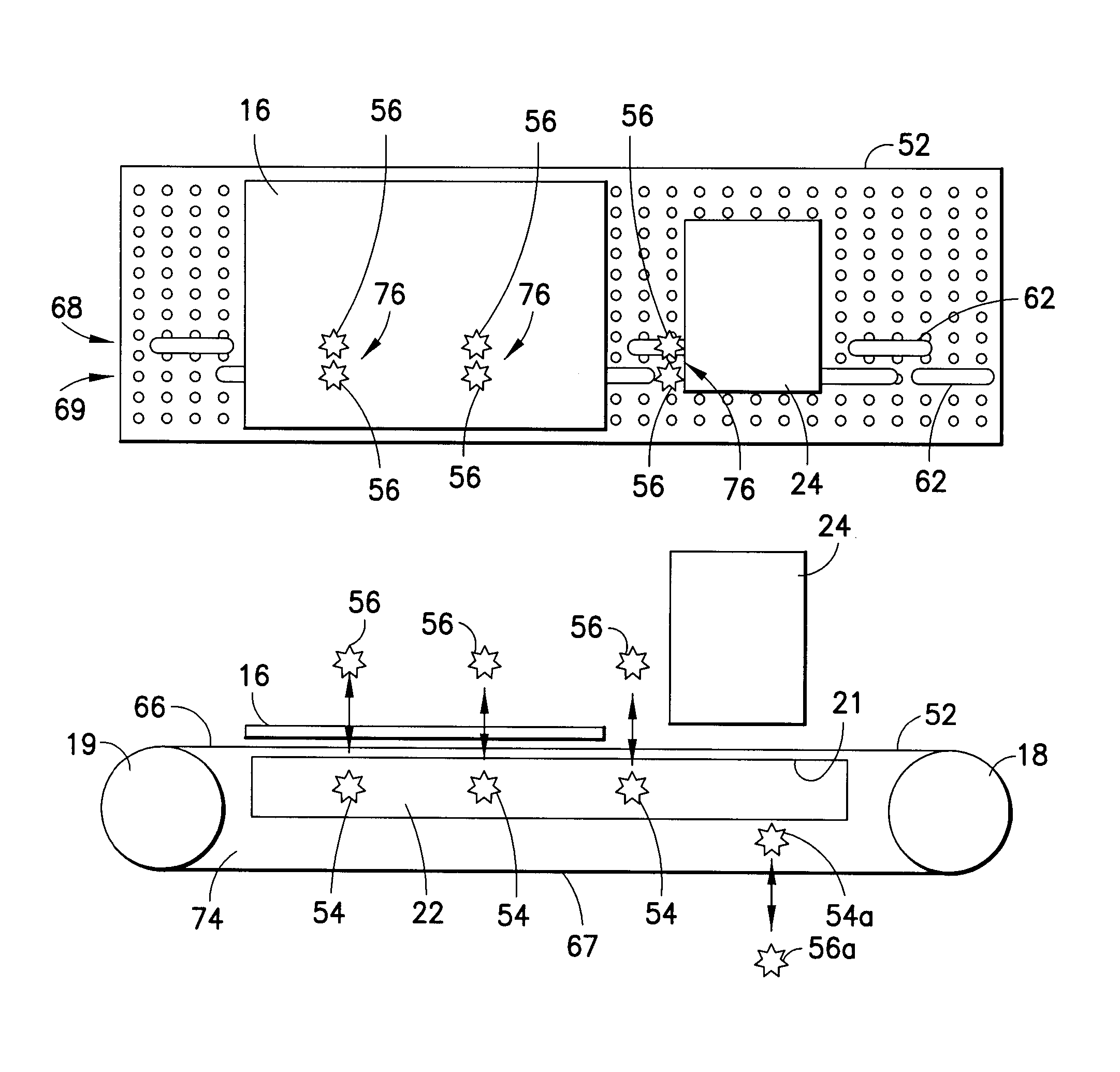 Item handling system with tracking