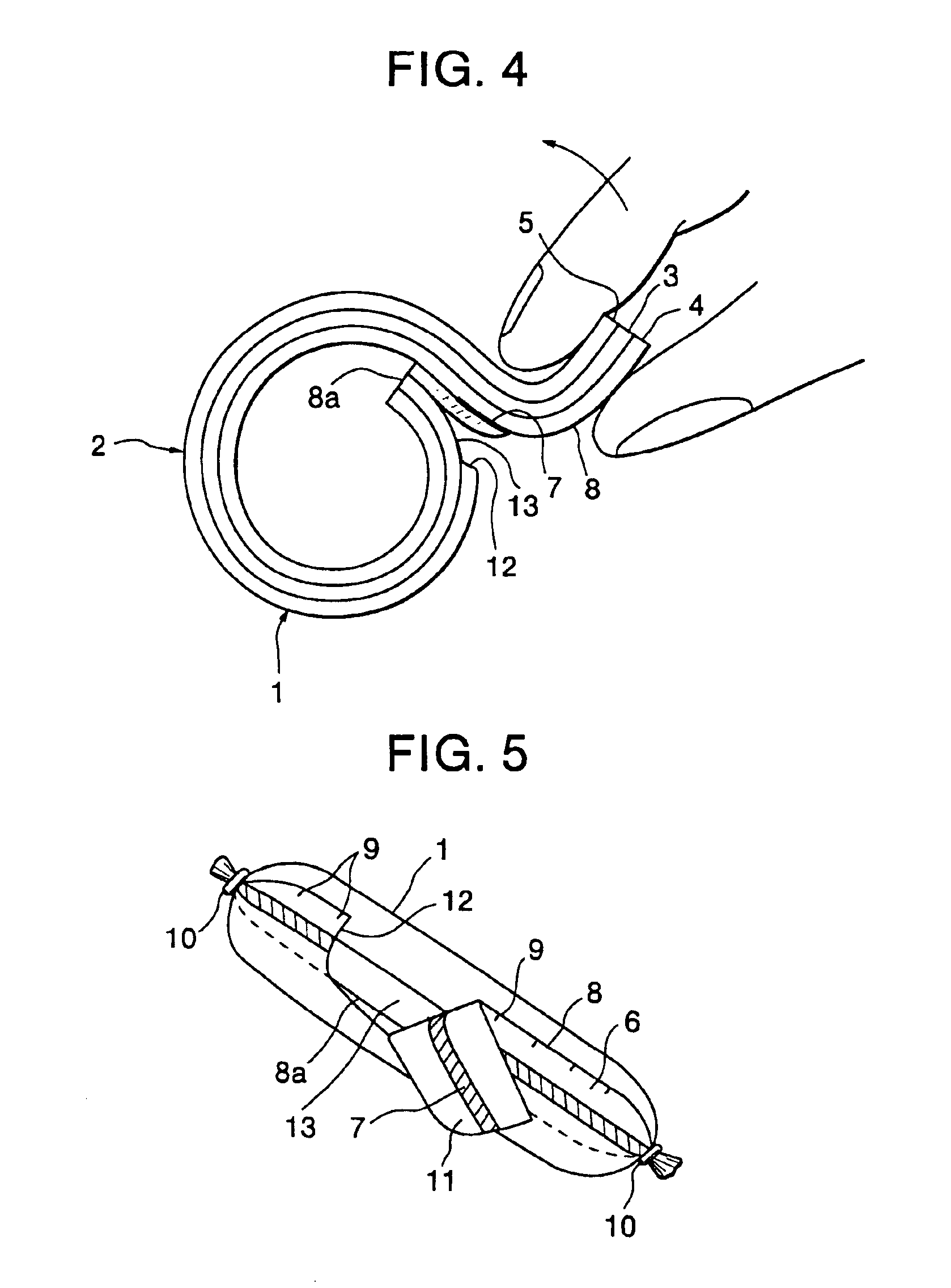 Easy-to-open tubular sealed casing