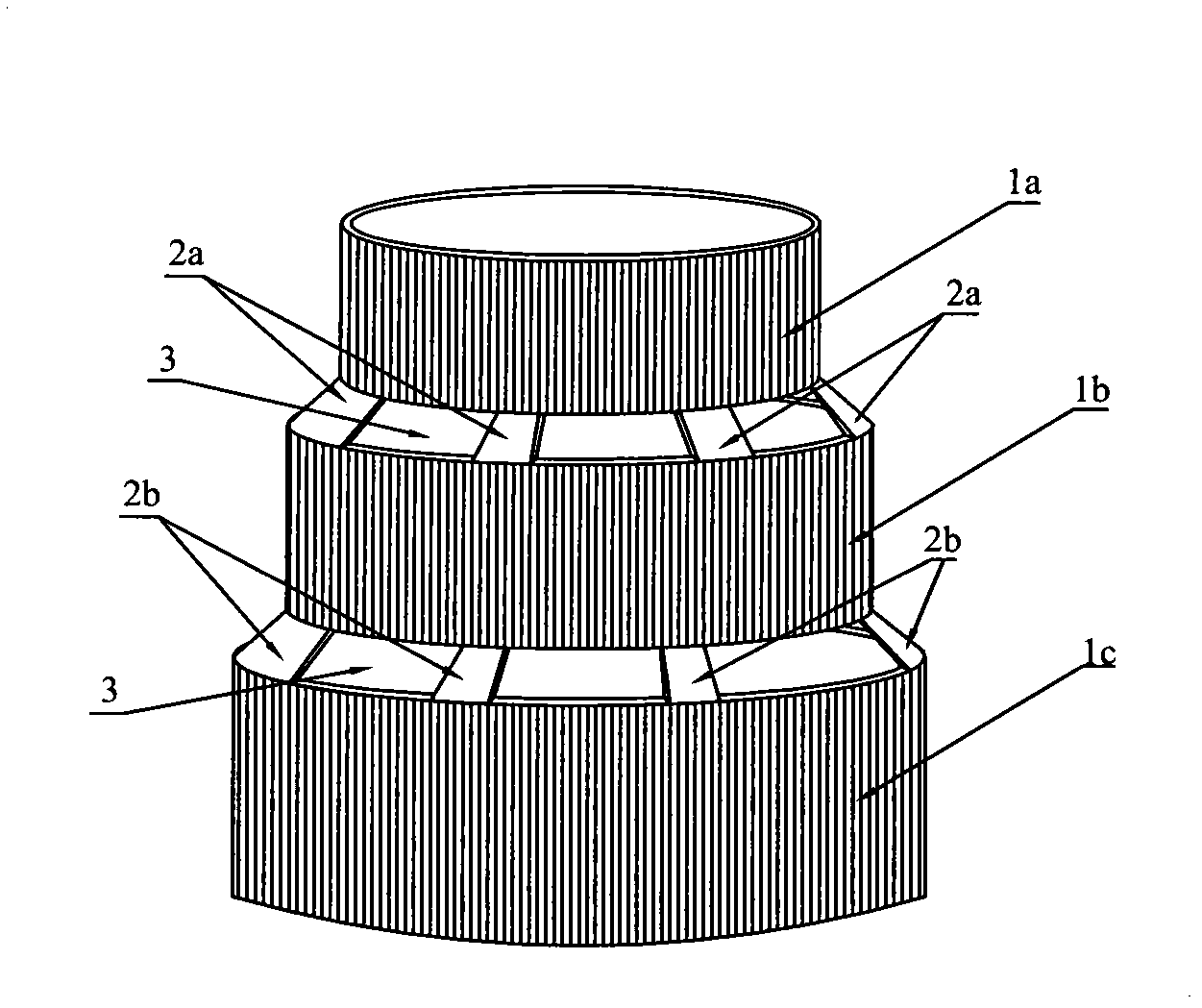 Screen cylinder and multistage pulp pressure screen with same