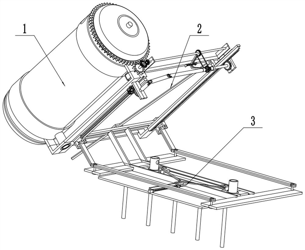 Concrete pouring equipment for bridge construction