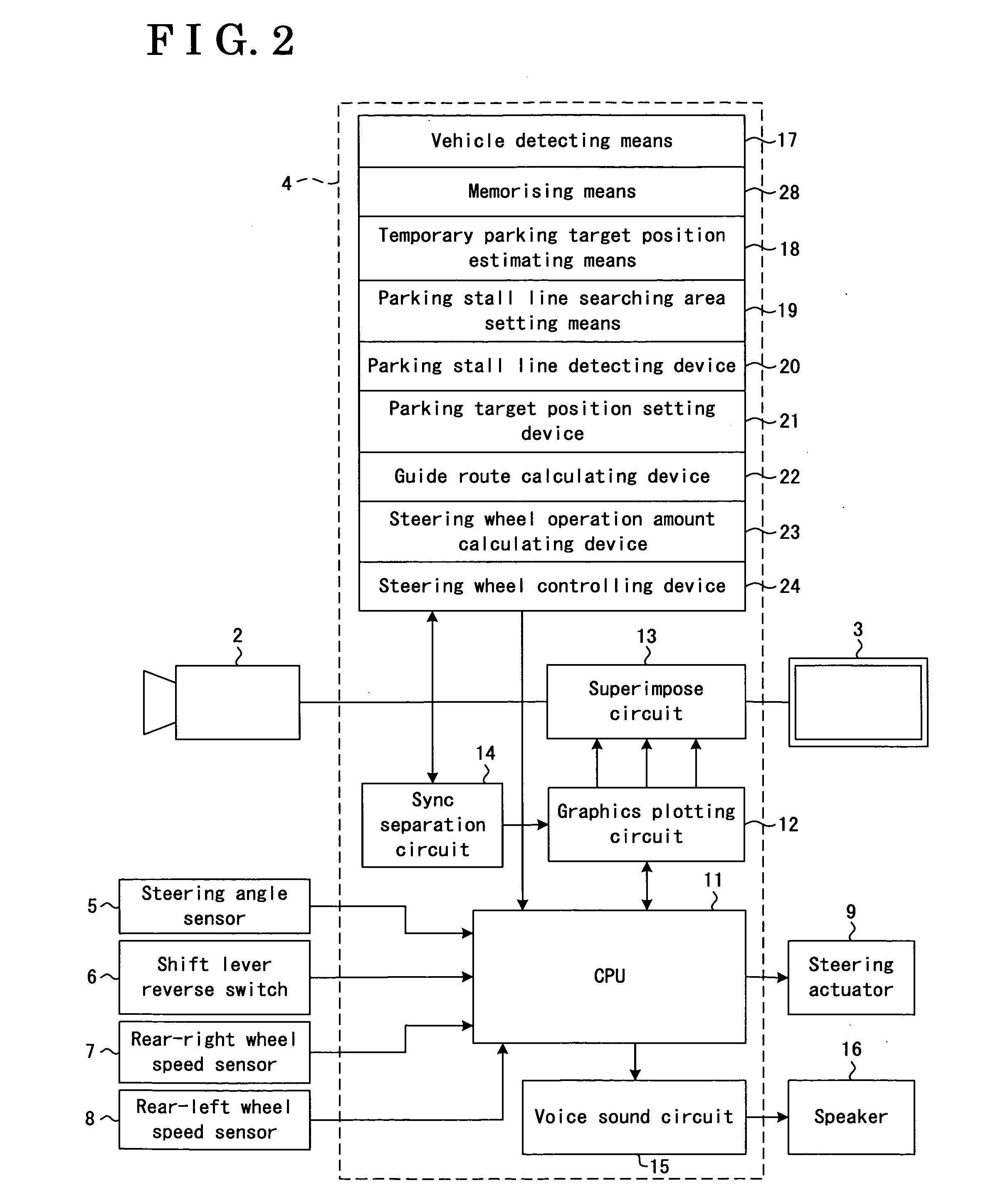 Parking assist device