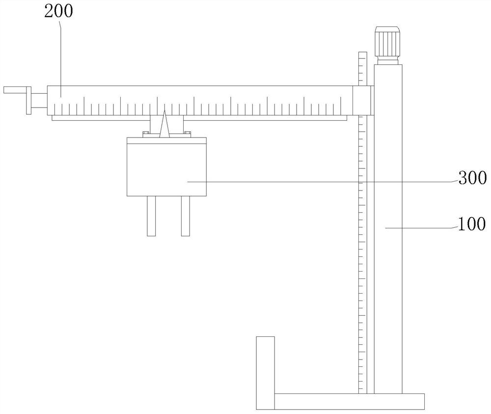 Engine moving marking mechanism