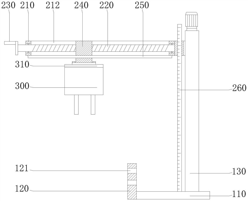 Engine moving marking mechanism