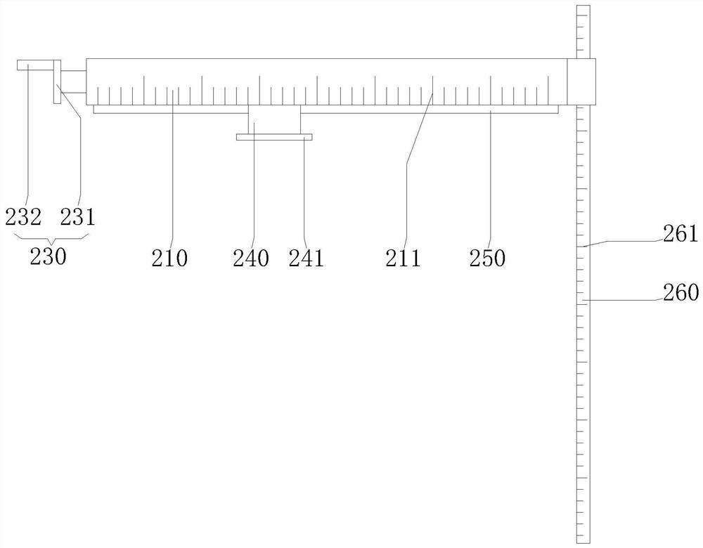 Engine moving marking mechanism