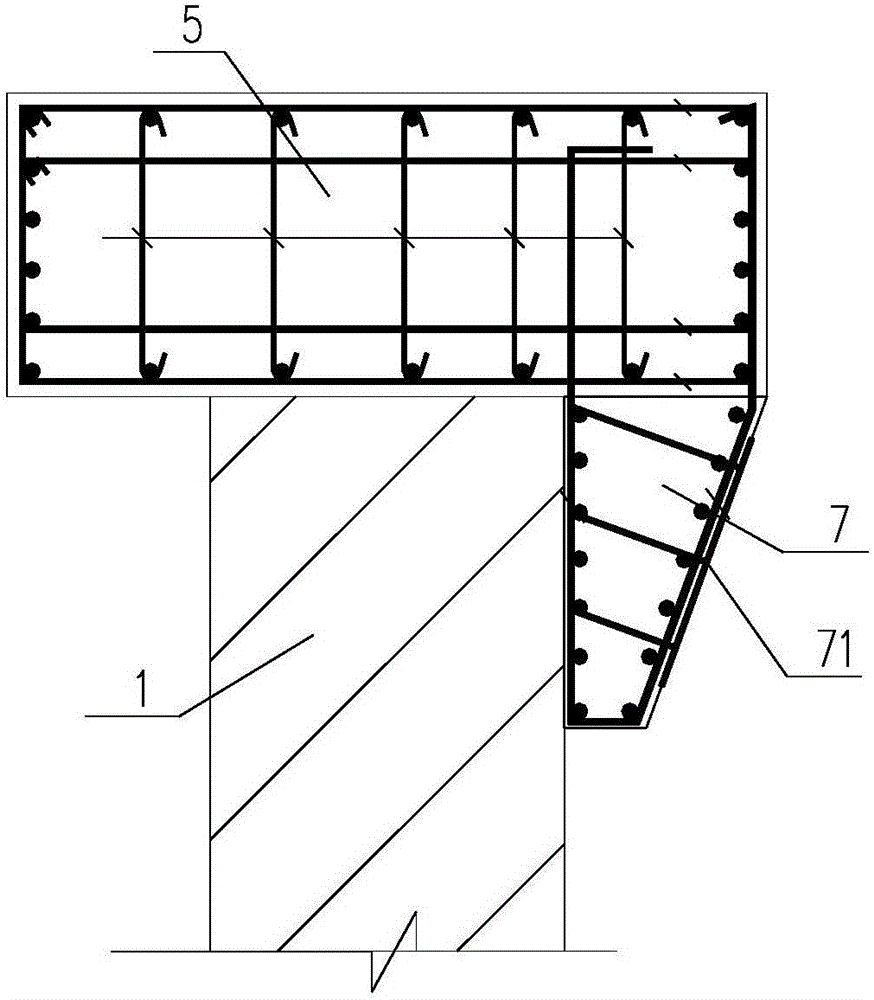 Foundation pit separation construction method