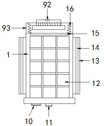 Dispensing nursing trolley with refined classified storage function