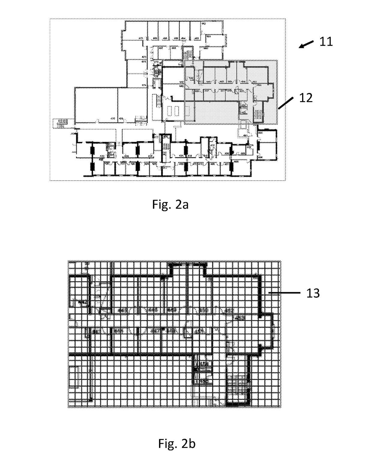 Determining the position of a mobile device in a geographical area