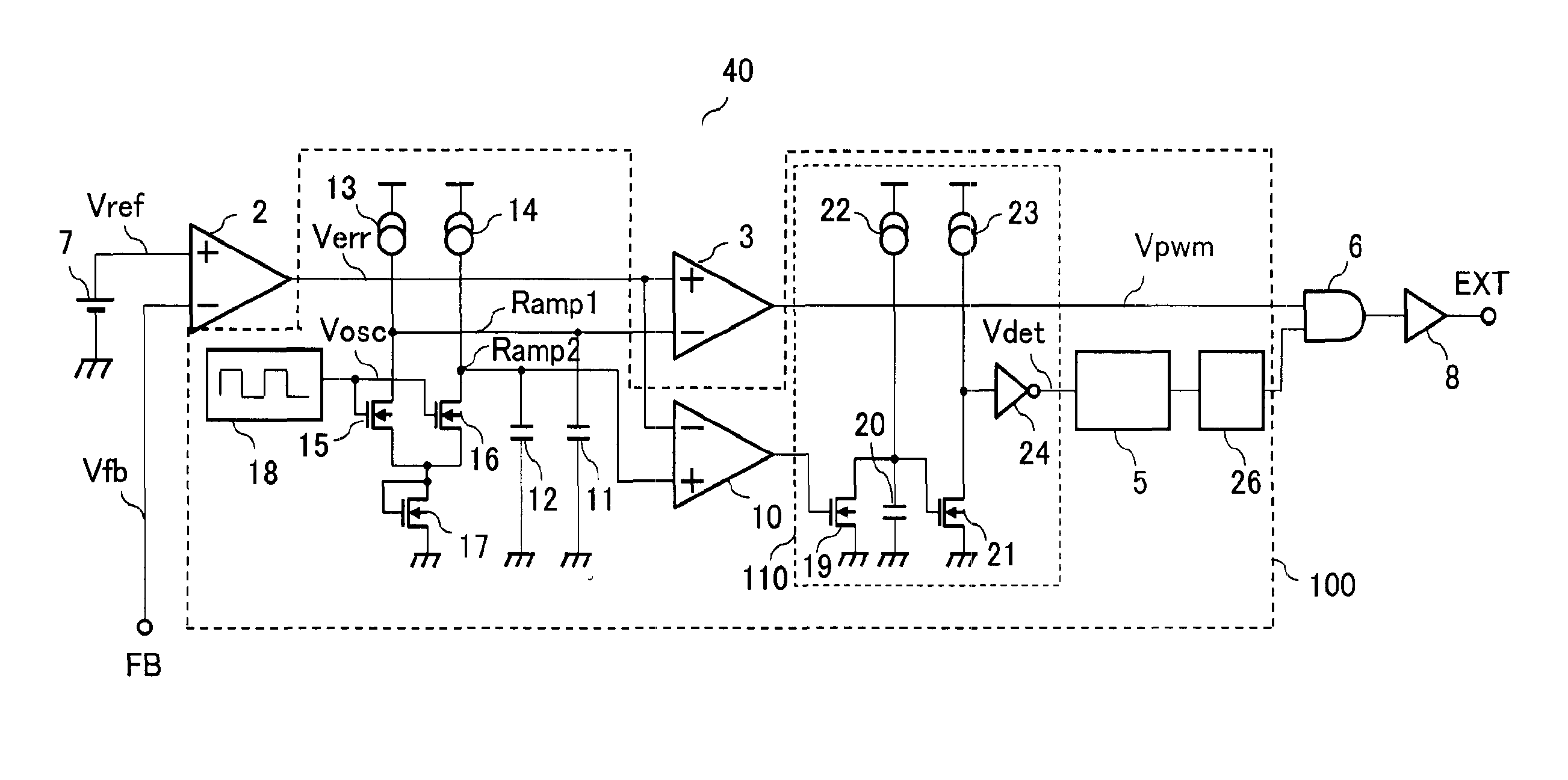 Switching regulator control circuit and switching regulator