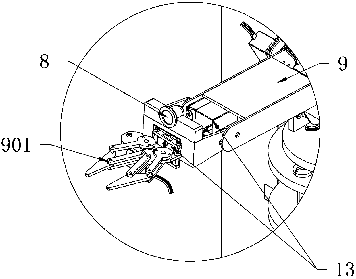 Remote operation intelligent shopping robot equipment