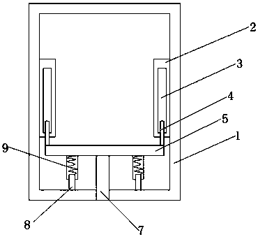 Acoustical equipment with anti-fall protection device