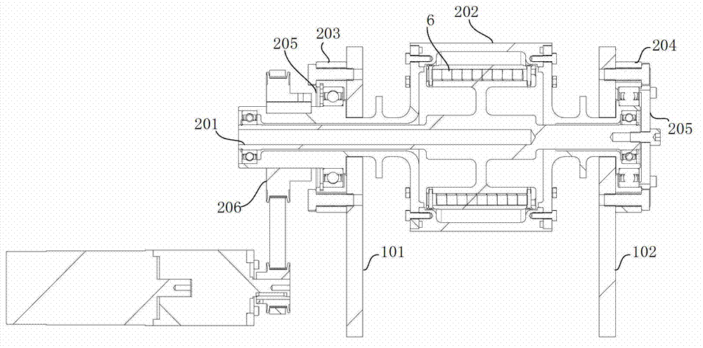 Fiber spreading device