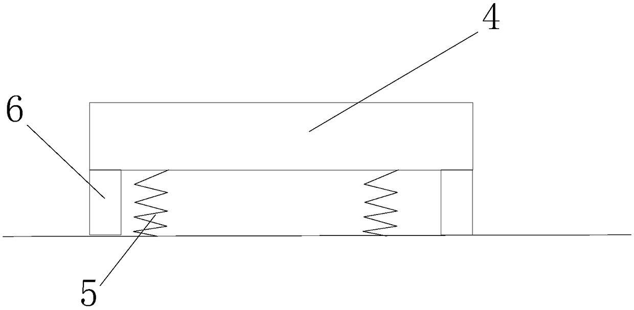 Anti-collision safety early warning system for elevator landing door