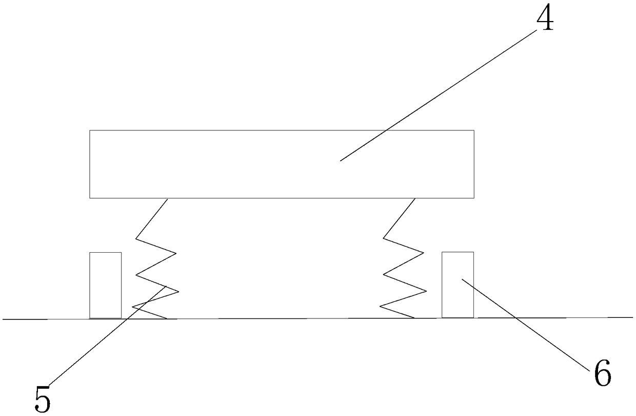 Anti-collision safety early warning system for elevator landing door