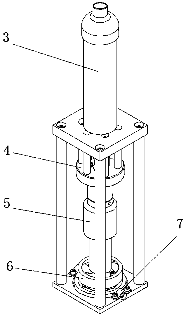 Ultrasonic vibration lens micro-rotation assisted laser machining device