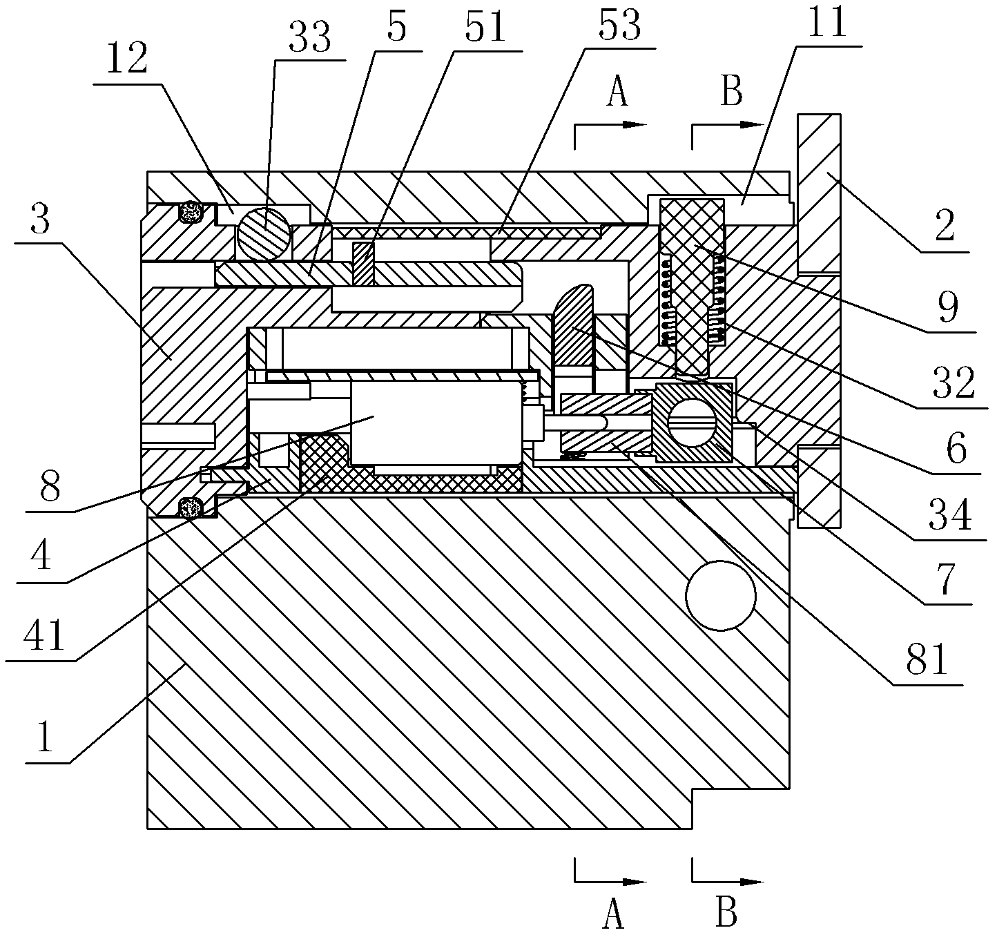 Electronic lock capable of being automatically locked