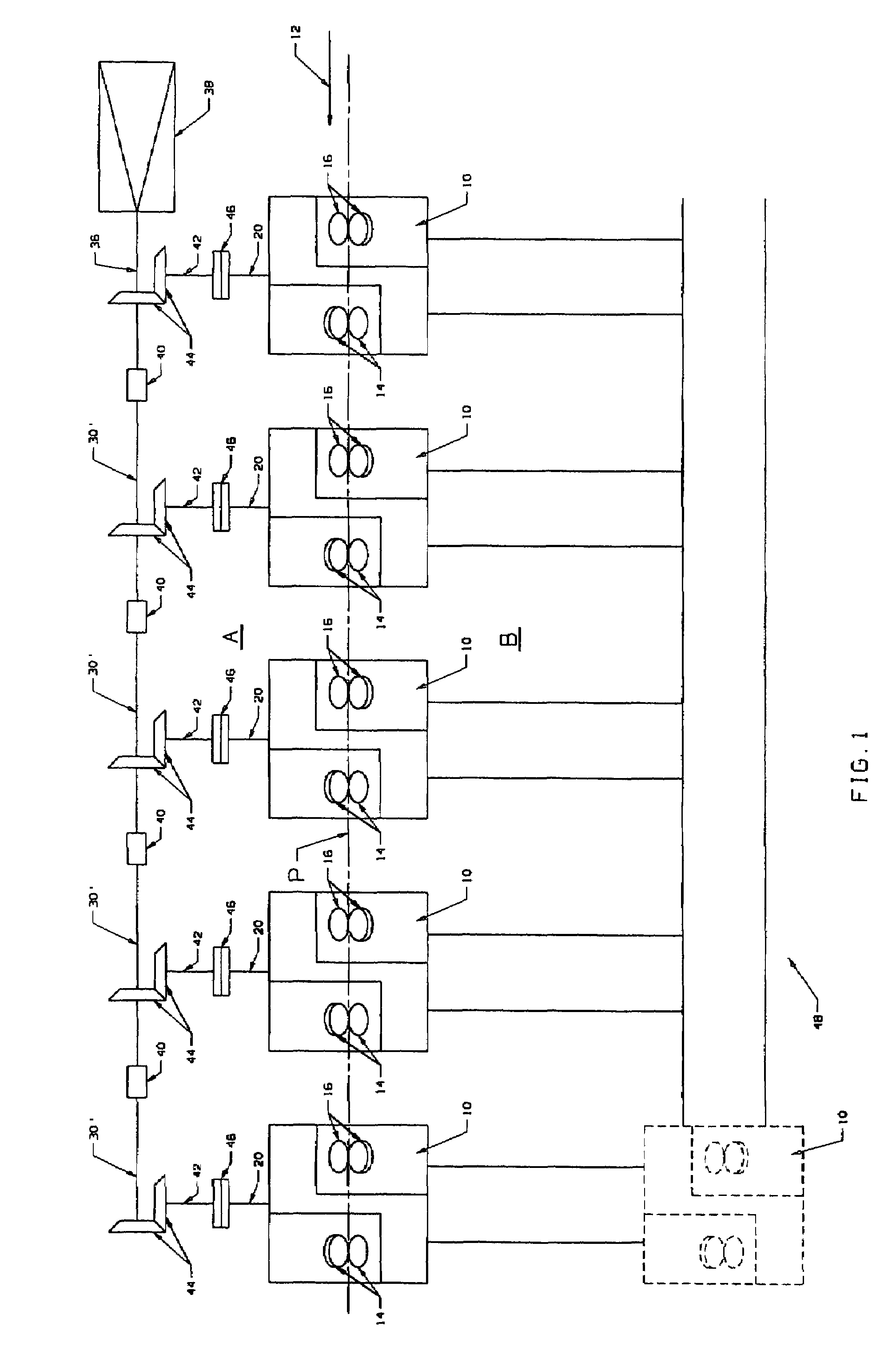 Modular rolling mill