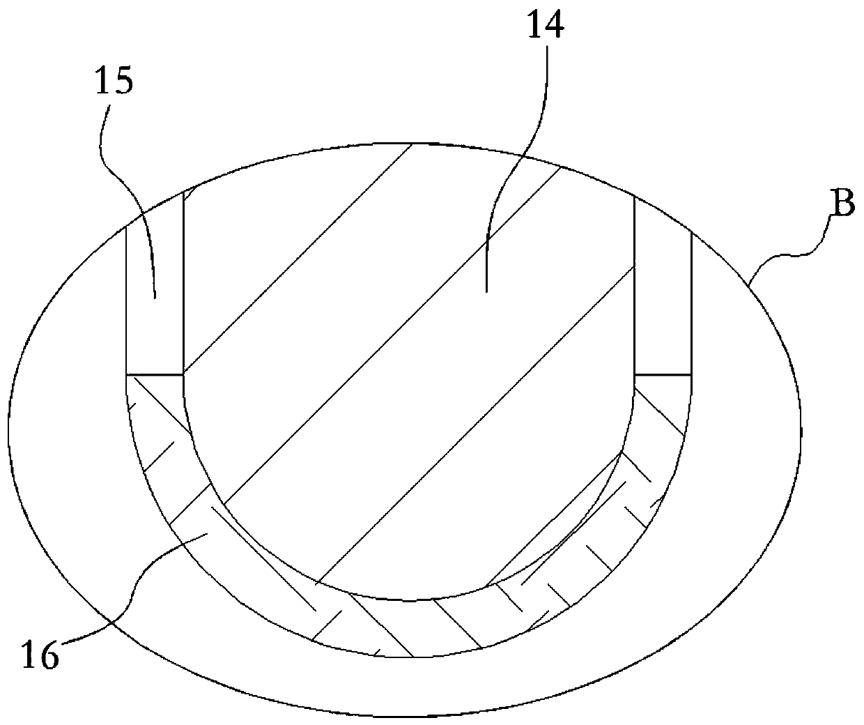 Broadband side directional ceiling antenna