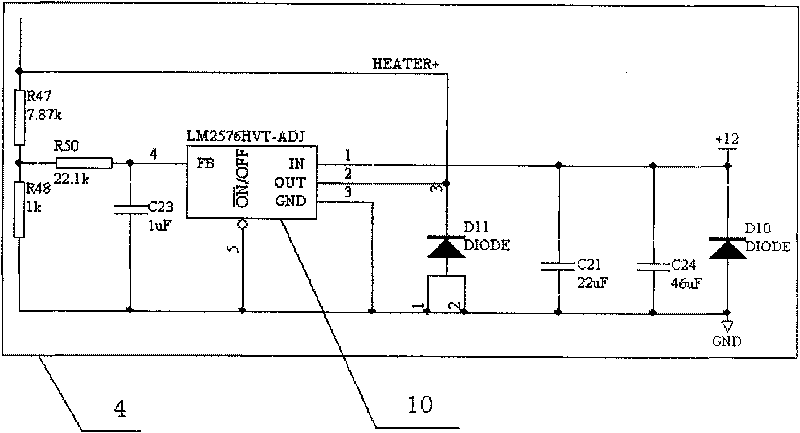 Broad domain oxygen sensor controller of vehicular gaseous propellant engine