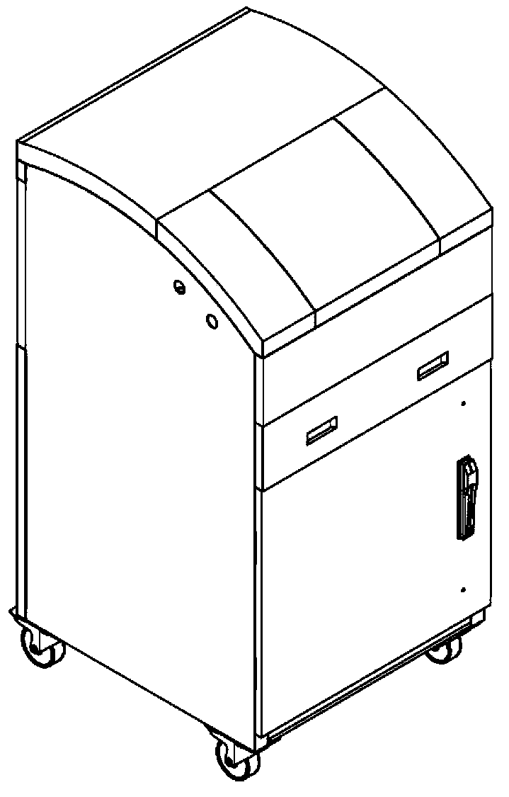 Medical moxibustion atomization drug instrument and application method thereof