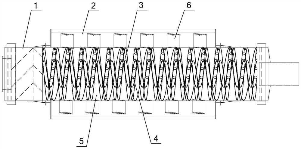 External heating rotary equipment