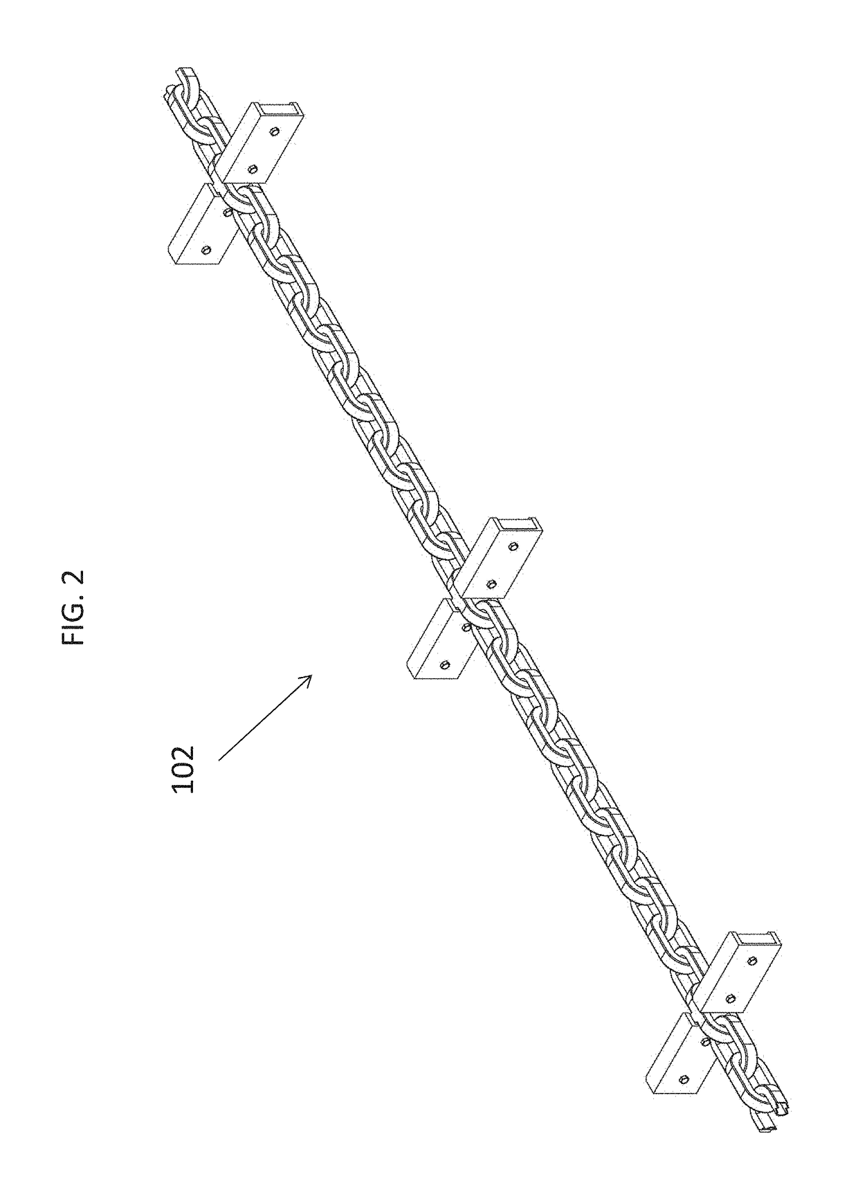 Jackladder flight member with replaceable or rotatable wear component