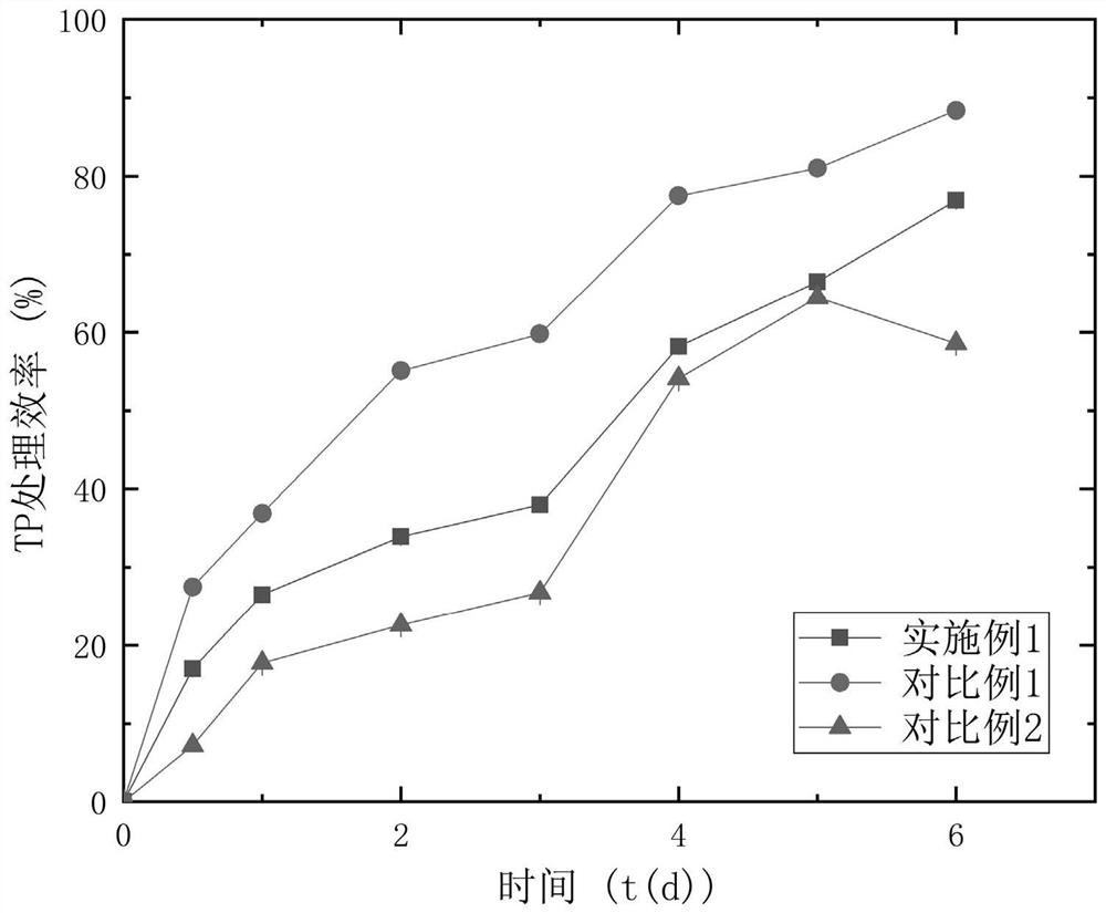 Method for treating aquaculture tail water by utilizing immobilized photosynthetic bacteria flora