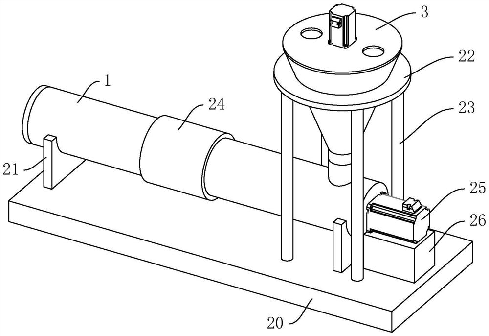 Extruder used for sea island composite wire production