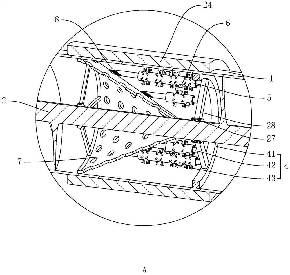 Extruder used for sea island composite wire production