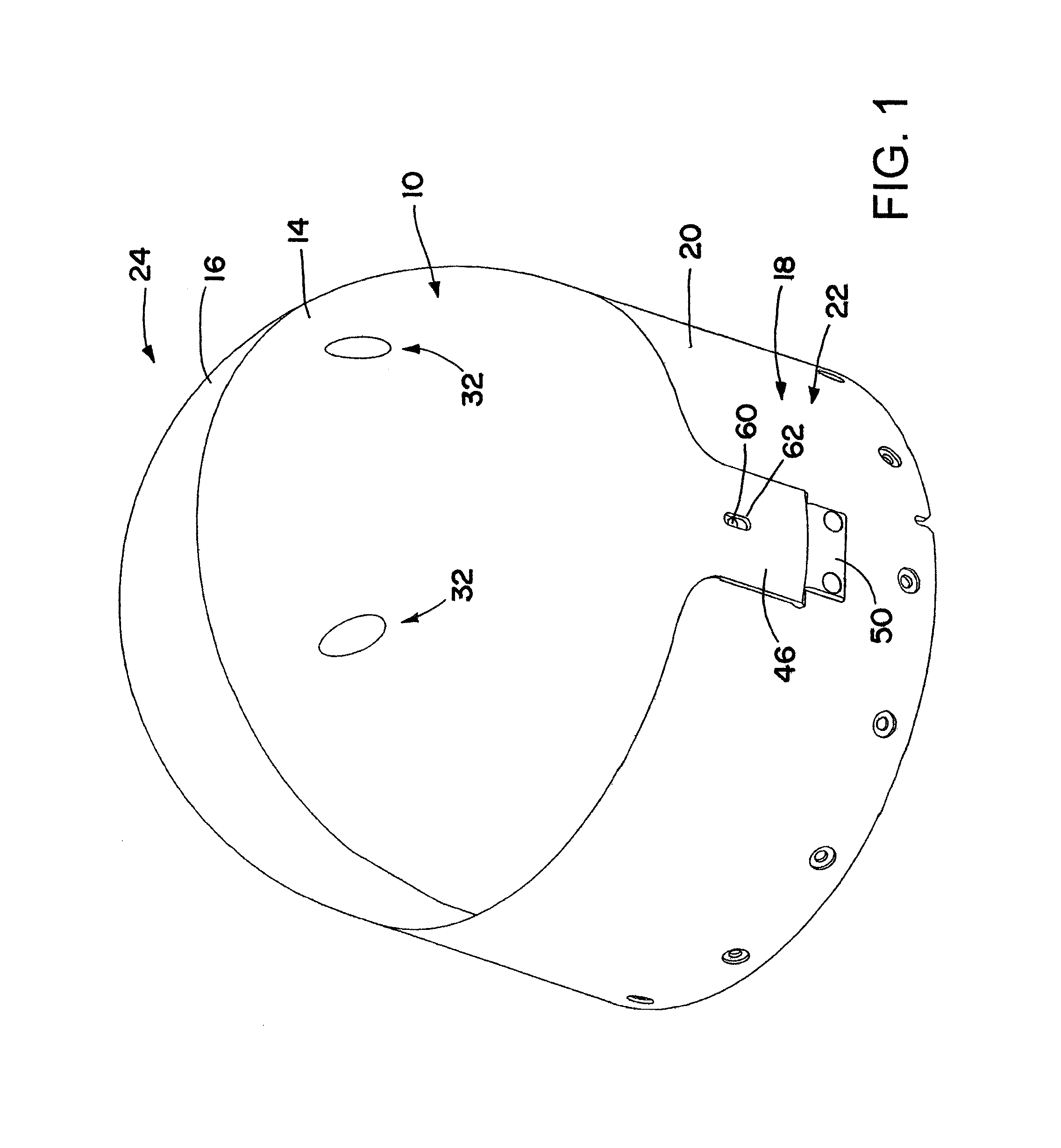 Releasable radome cover