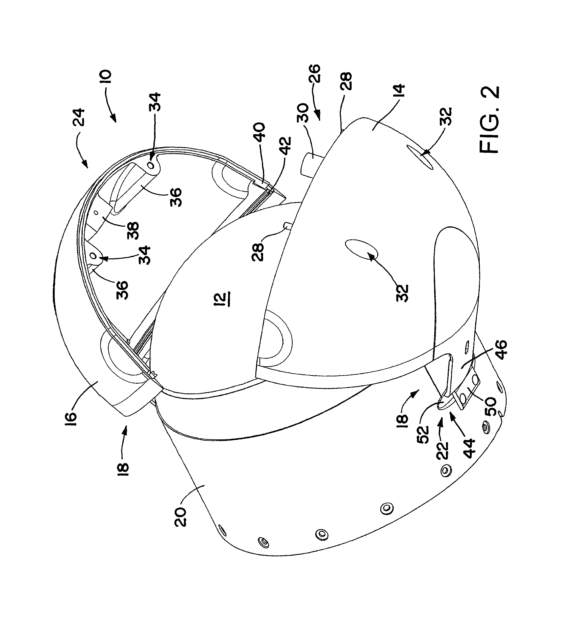 Releasable radome cover