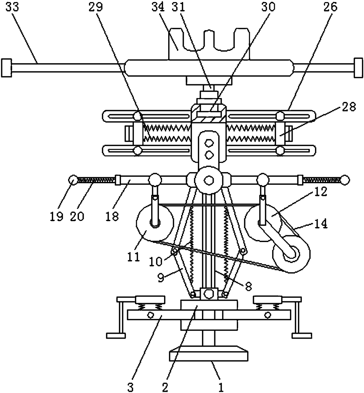 Medical elastic transformable multipurpose rehabilitation support