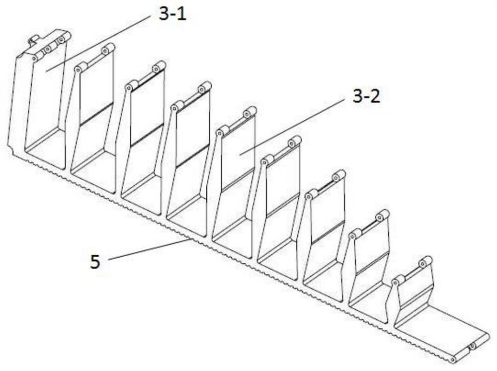 Flexible mechanical claw and mechanical arm comprising same