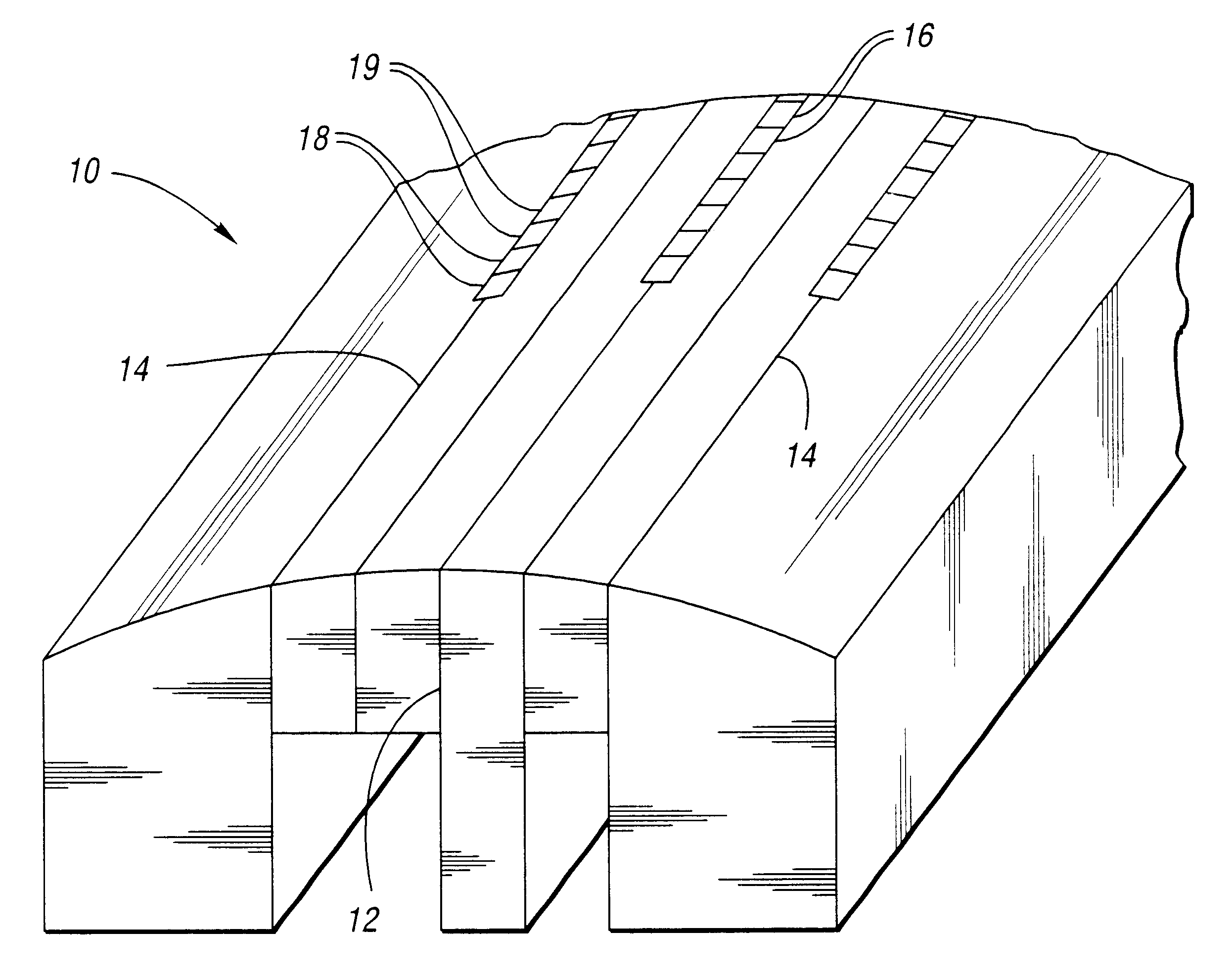 Method of making nitrided active elements