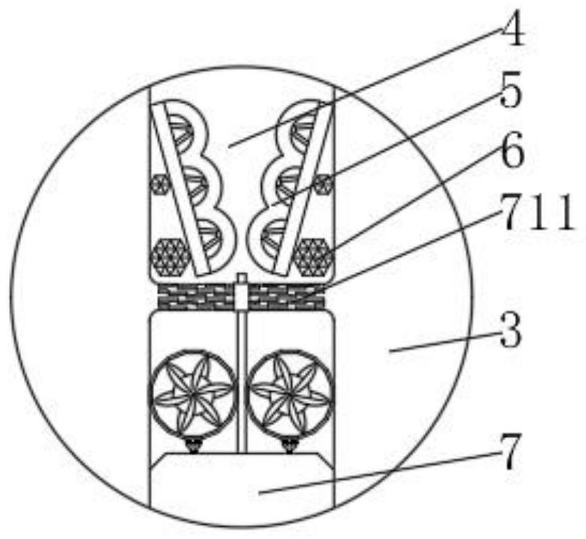 Pneumatically assisted resilient magnetic levitation self-protecting film-covered floor stopper