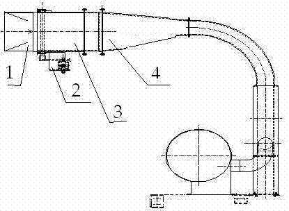 Cotton feeding box cotton distributing system