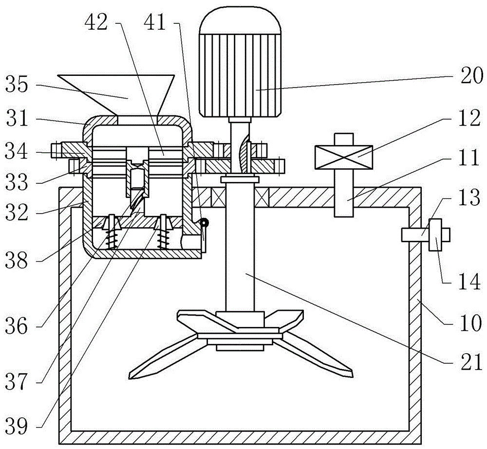 Volatile matter leakage preventing reaction barrel