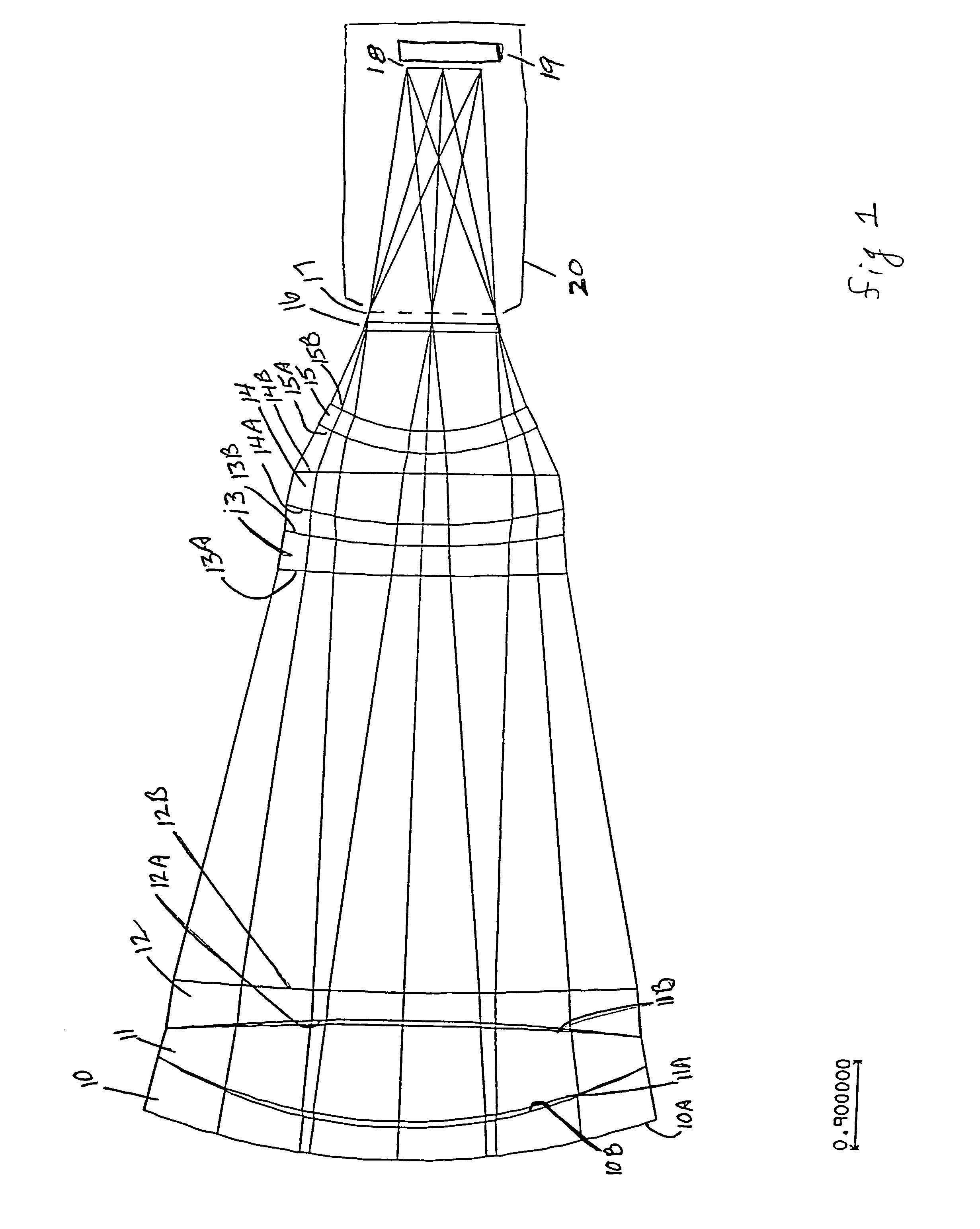 Dual infrared band objective lens