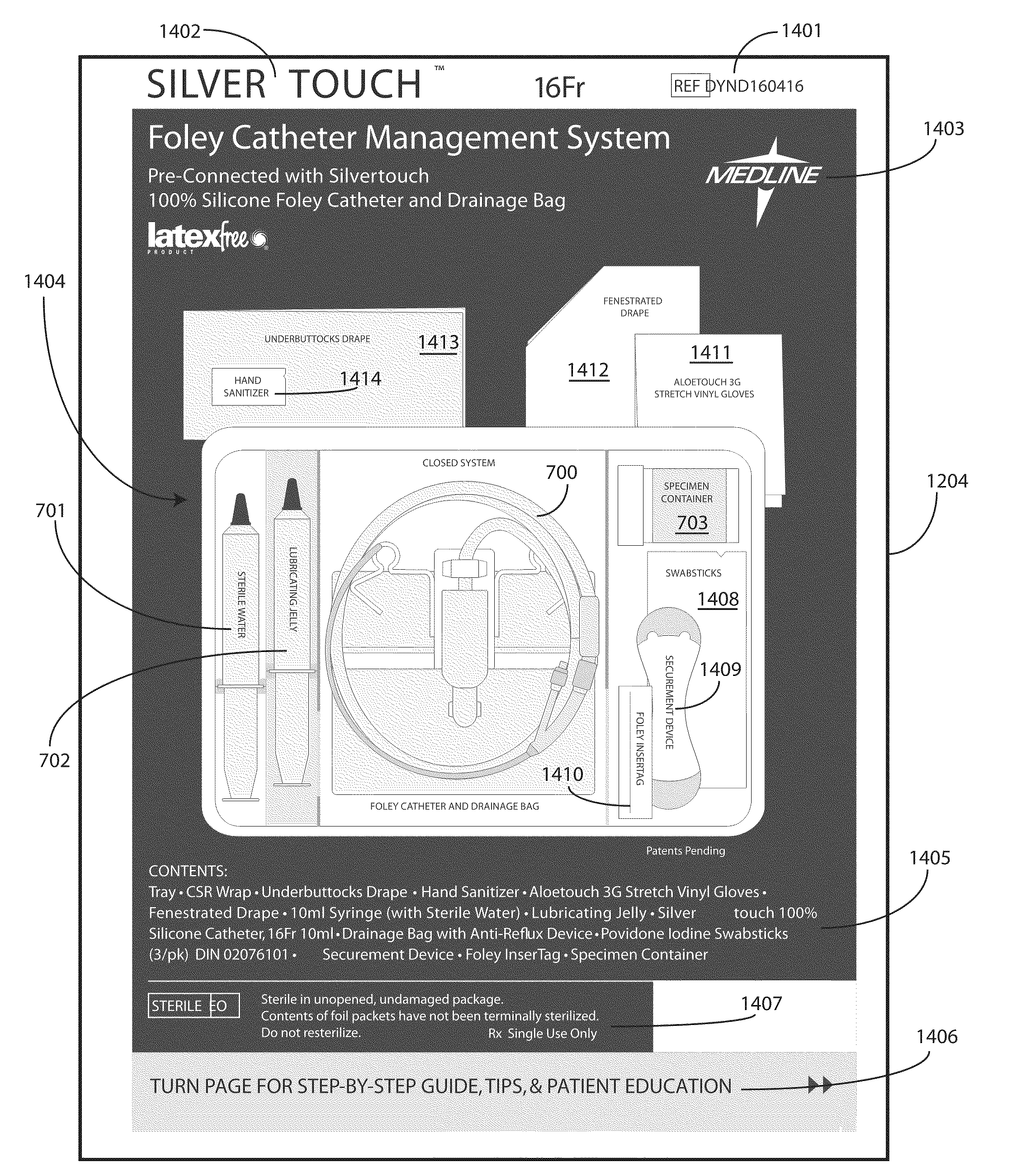 Catheter Tray, Packaging System, Instruction Insert, and Associated Methods