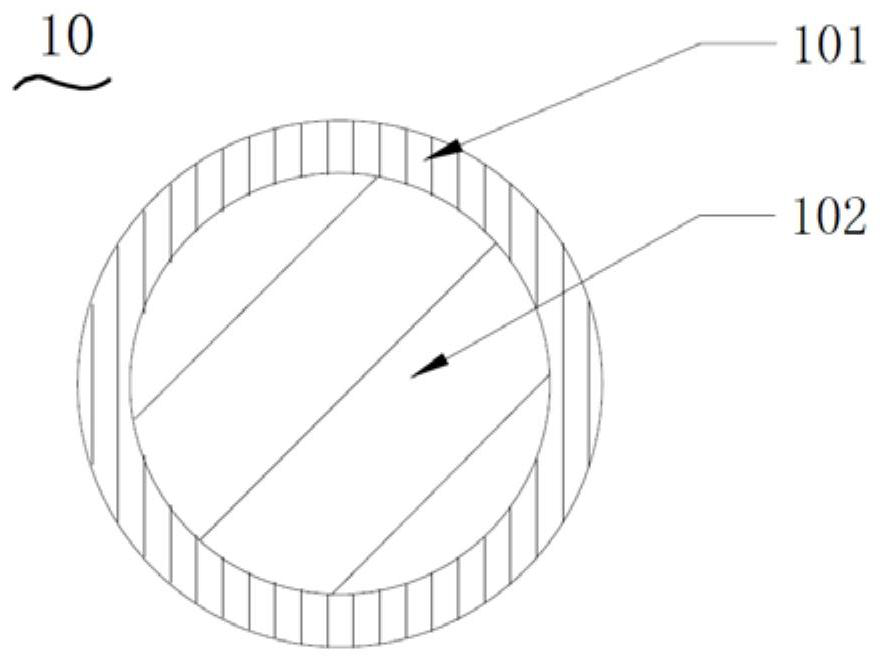 Rotator cuff prosthesis, preparation method thereof and rotator cuff prosthesis device