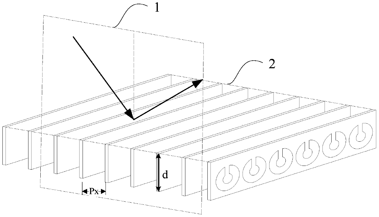 design method for metasurface with generalized Brewster effect