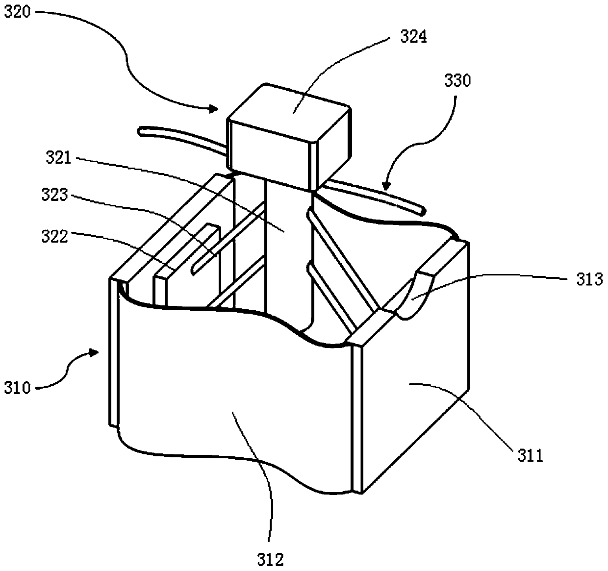 In-situ greening method for electrolytic manganese residue storage yard and in-situ greening device