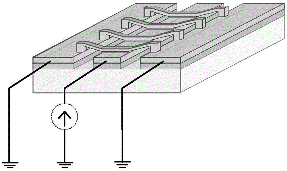 Electromechanical coupling prediction method for performance of deformed distributed MEMS phase shifter