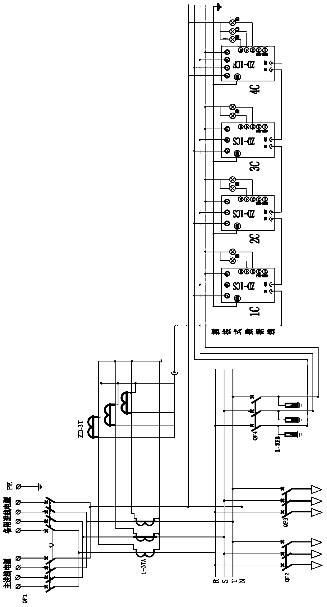 Power thermal switching method and system for power grid, electronic equipment and computer readable medium