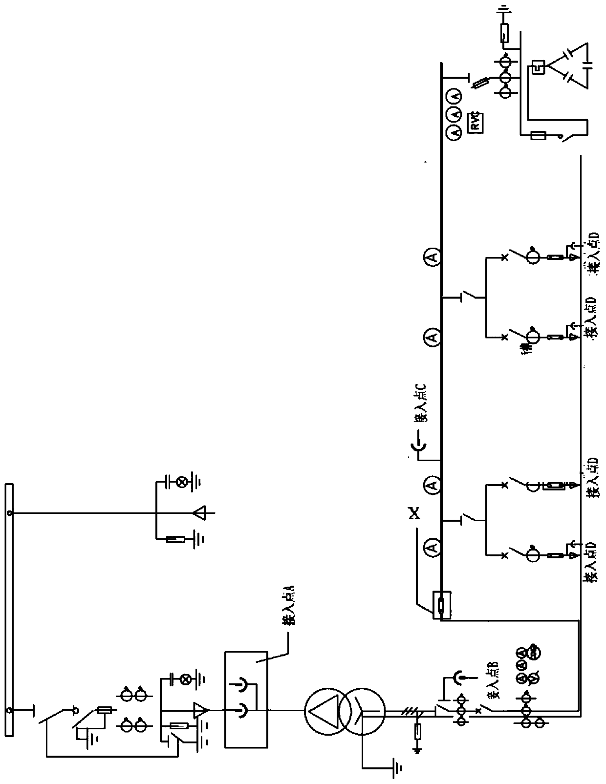 Power thermal switching method and system for power grid, electronic equipment and computer readable medium